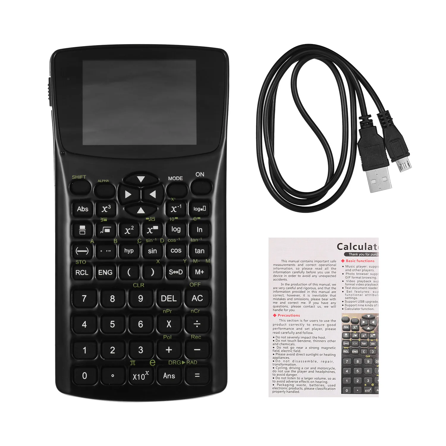 4 Гб памяти научный калькулятор многофункциональная Поддержка E BookMusic/картинка