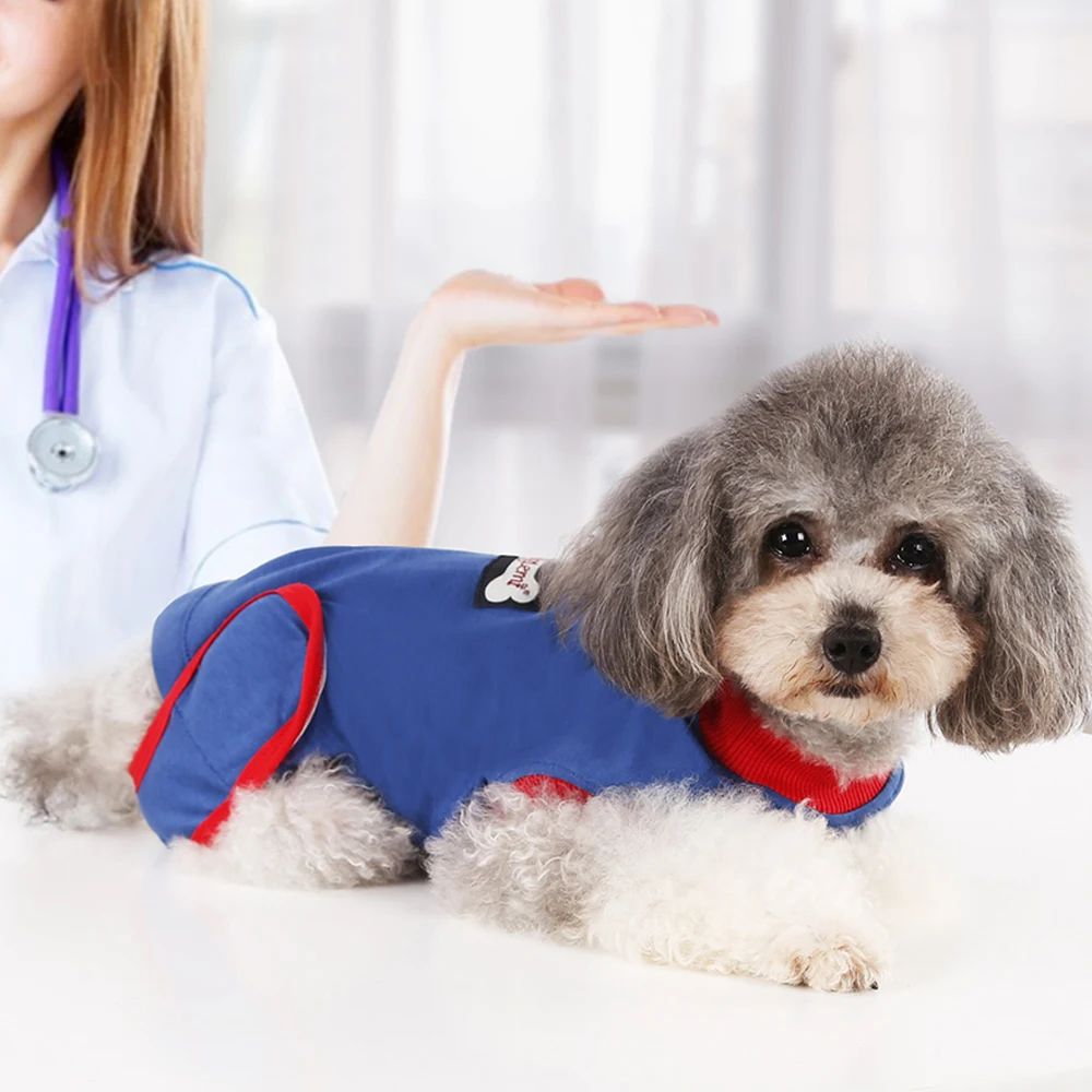 Для домашних животных собак восстановления хлопок хирургии подходят для четырех