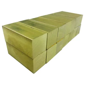 Ручка ножа ручной материал латунь слиток 50*30*10 мм латунный блок