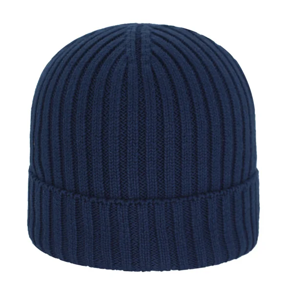 Skullies Beanies мужские зимние шапки для мужчин вязаная шапка женская зимняя шапка мужская однотонная Gorro Bonnet Homme Хлопковая мужская шапка - Цвет: navy
