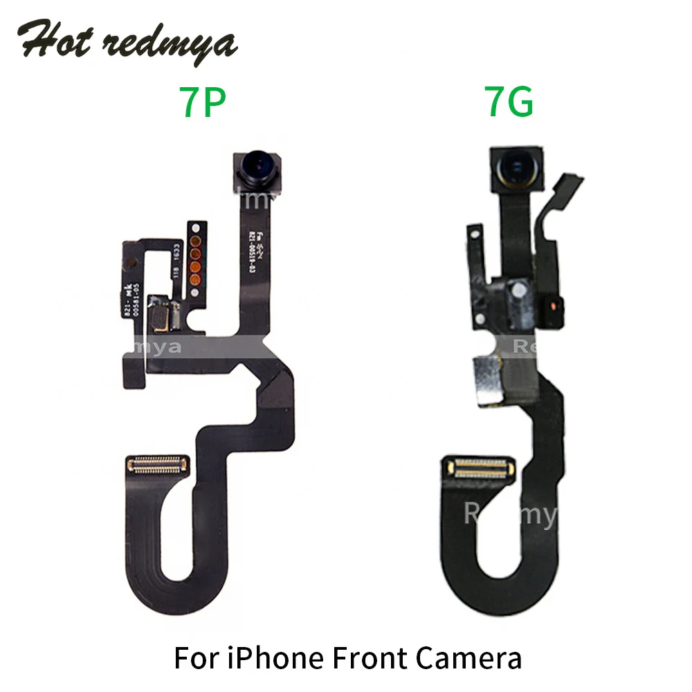 Маленькая фронтальная камера для iPhone 7 7G Plus с датчиком освещения гибкий кабель