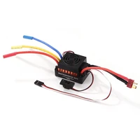 waterproof 60a rc brushless esc bec car parts electric speed controller with 5 5v 3a bec for 110 rc car truck 3650 motor 3900kv