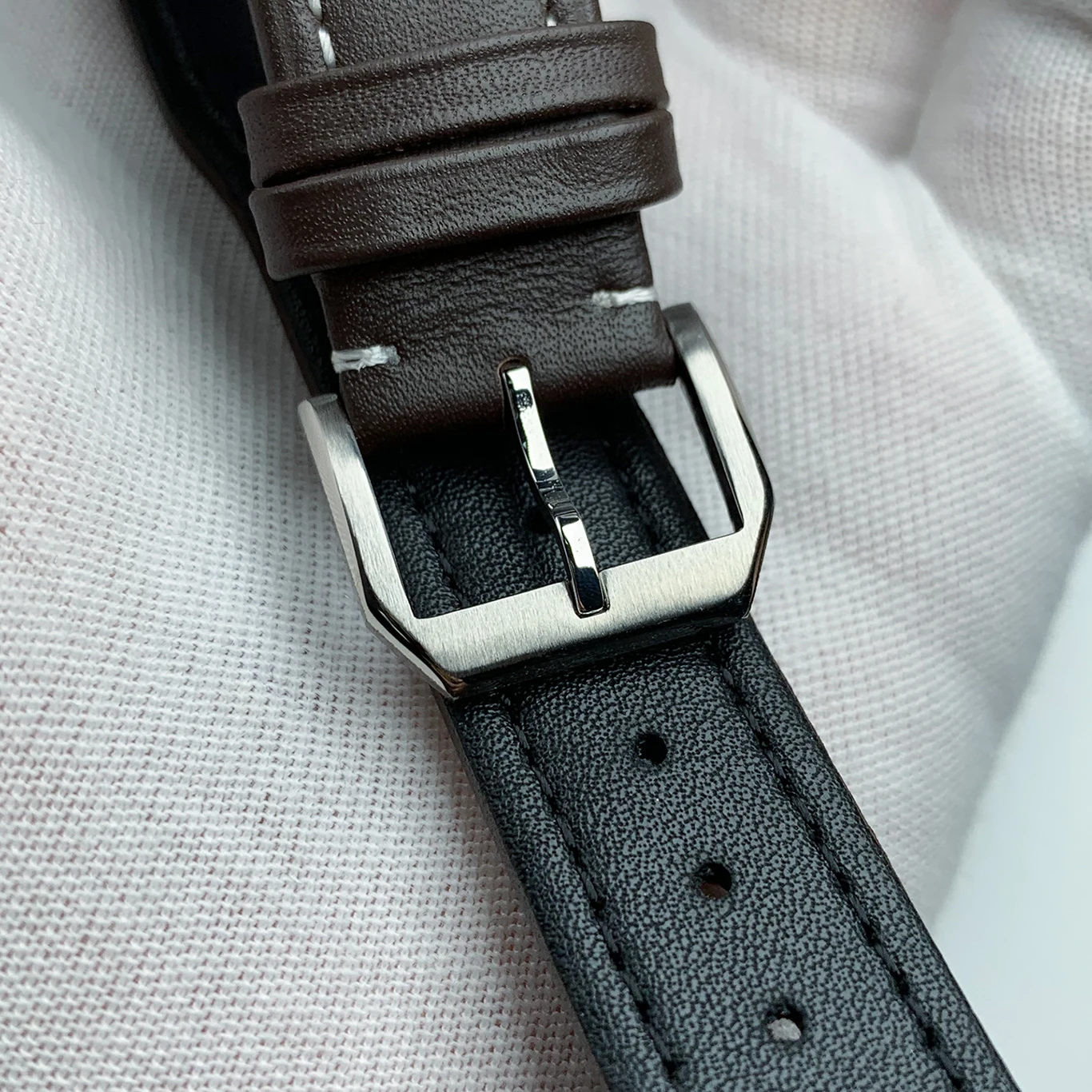 

Pilot Watch 44mm no logo Mechanical Hand Wind Men's Watch Black Dial Sapphire 17 Jewels Seagull St3600-2 Movement F069