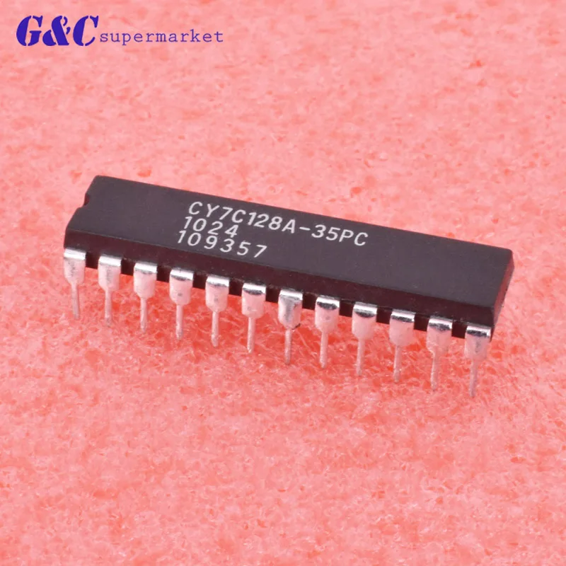 1 шт./5 шт. CY7C128A-35PC инкапсуляции: DIP 24PIN 2K x 8 статическая RAM CY7C128A-35 | Электронные