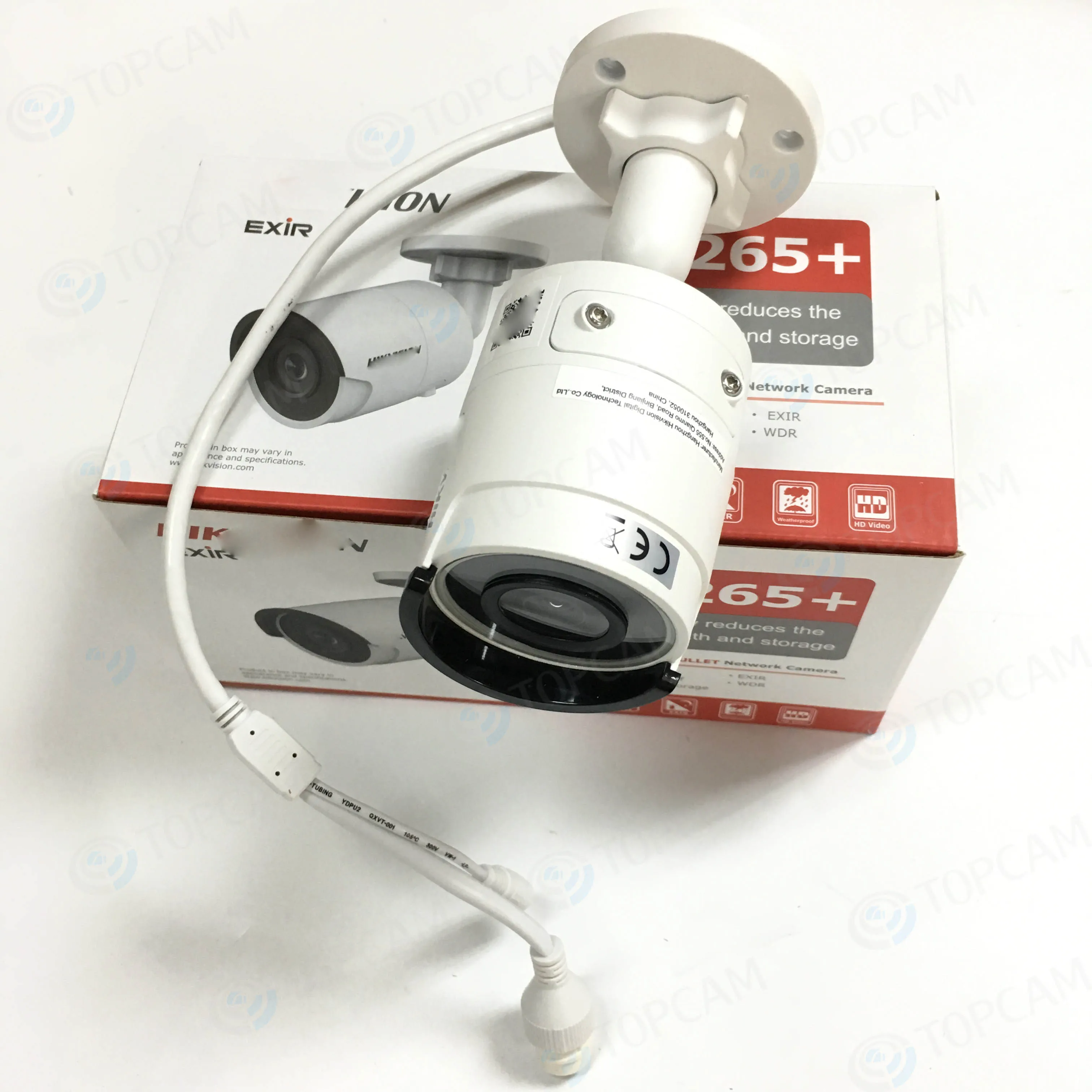 Hikvision 4K Высокое разрешение 3840*2160 метка сети 8MP IP камера DS-2CD2085FWD-I 3D DNR камера безопасности IP водонепроницаемая камера