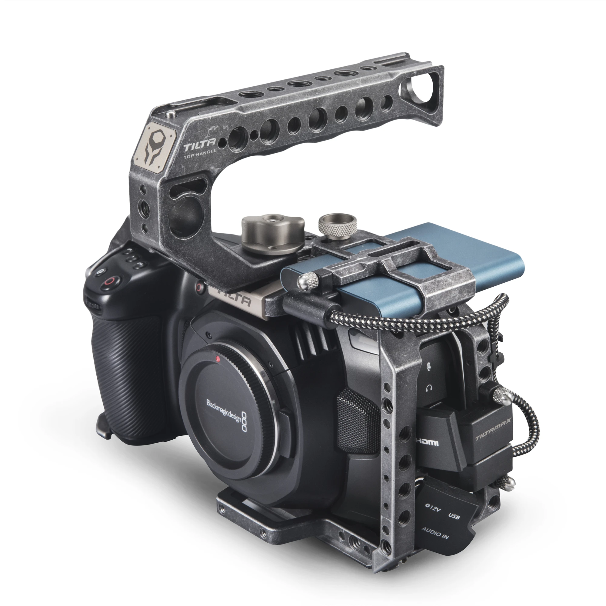 Клетка для камеры TILTA BMPCC 4K/чехол телефона базовый комплект Blackmagic Cinema тактический