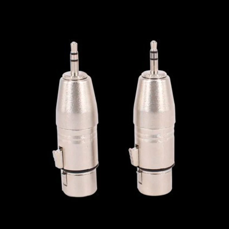 Адаптер для микрофона XLR 3 5 мм с разъемом Папа мама емкость шины SP усилителя