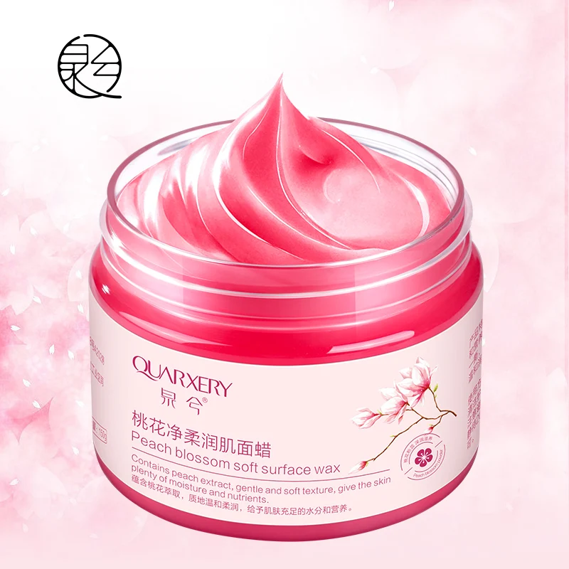 Quartxery 150 г персиковый Цветущий огуревающий воск для кожи лица ухода за кожей |