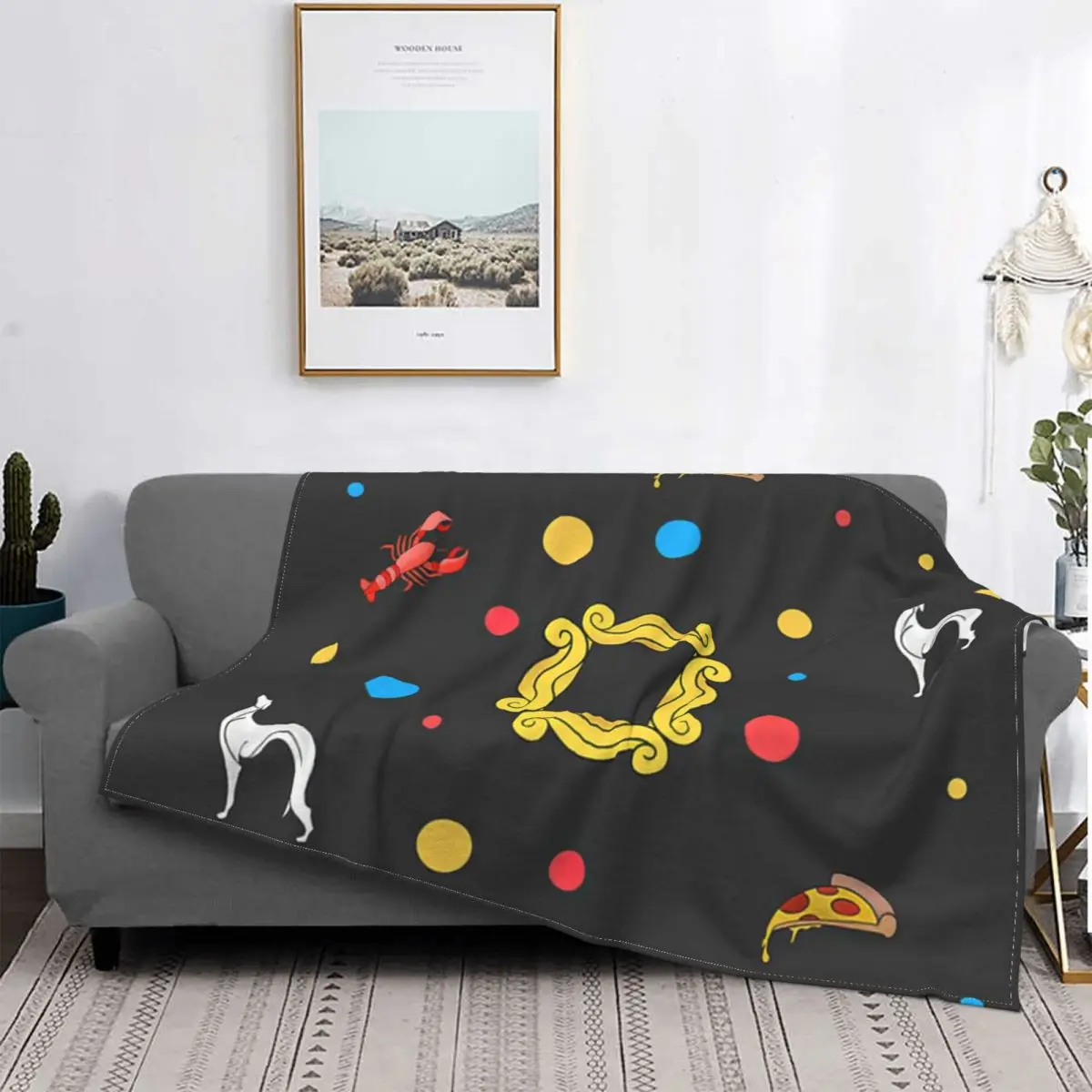 

Friends Blanket Pillow And Blanket Quilted Bedspread Blanket On The Bed Blankets And Nappies Quran Flannel Blanket