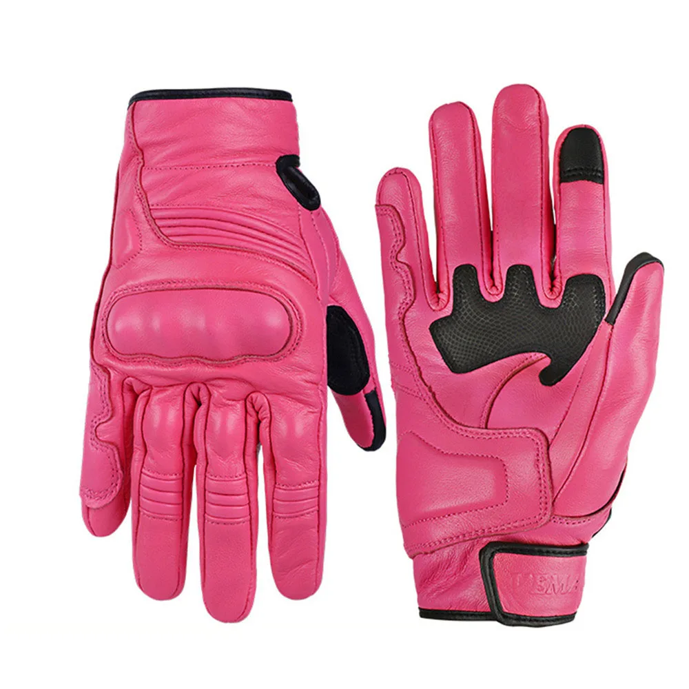 Кожаные Мотоциклетные Перчатки VEMAR в стиле ретро | Автомобили и мотоциклы