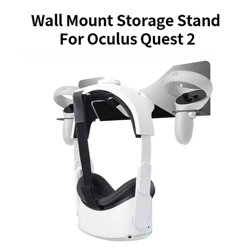 Для Quest 2 Rift-S Vive Playstation VR металлический настенный держатель для гарнитуры