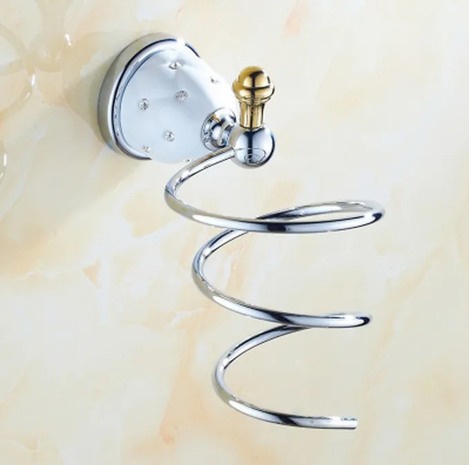 bathroom accessories diamond chrome bathroom hardware restroom accessories bath towel rack toilet paper holder bathroom set free global shipping