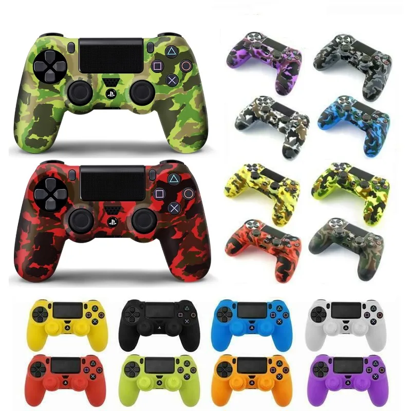 Защитный чехол для контроллера SONY Playstation 4 PS4 мягкий силиконовый гелевый