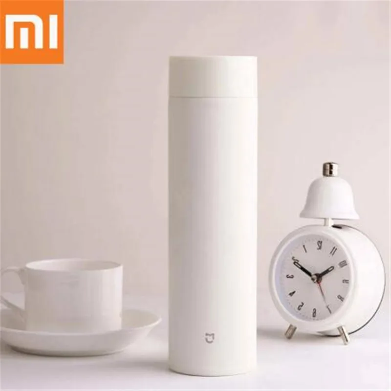 Портативная бутылка Xiaomi Mijia из нержавеющей стали 500 мл термоемкость для воды