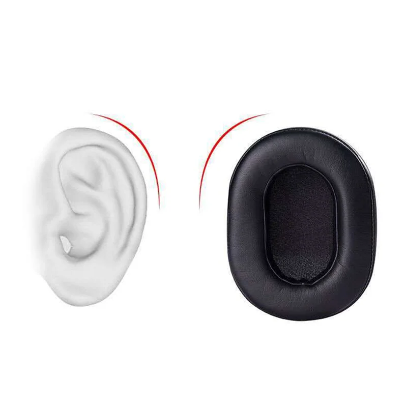 95x75 мм амбушюры для АТХ M50x для Audio-Technica M40X M30X M20 для Sony MDR-7506 V6 CD900ST Ultrasone и многое другое амбушюры (art.: 3920b353aaeee) - 3920b353aaeee