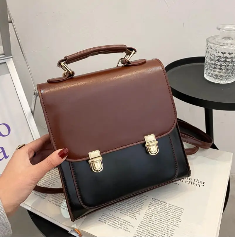 2021 маленькая квадратная сумка в британском студенческом стиле модная новая