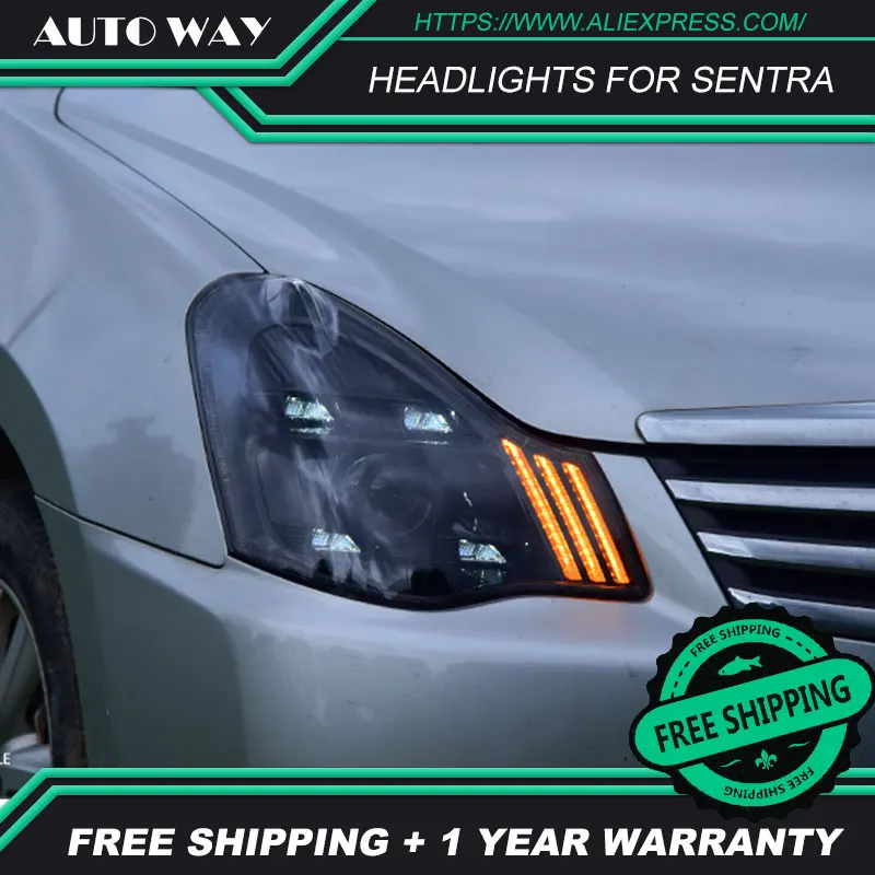 Автомобильный Стайлинг чехол для Nissan Sentra передсветильник РА s 2008-2019 фара