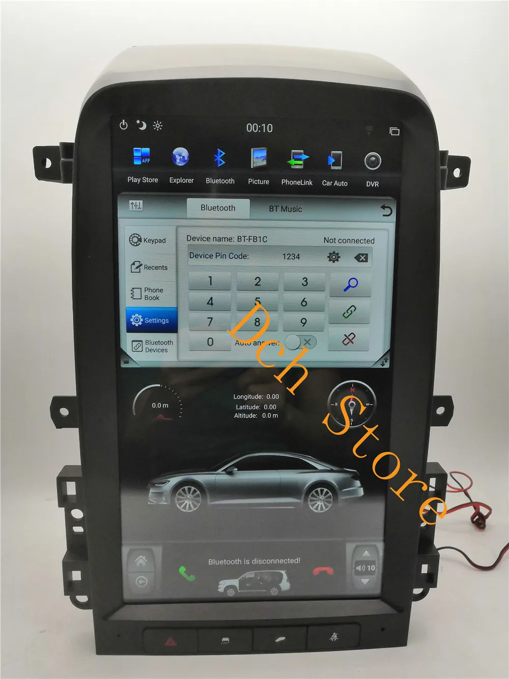 13,6 дюймов вертикальный Большой экран Tesla стиль Android 8,1 PX6 CARPLAY автомобильный DVD gps навигатор плеер для Chevrolet captiva 2008-2012 ips