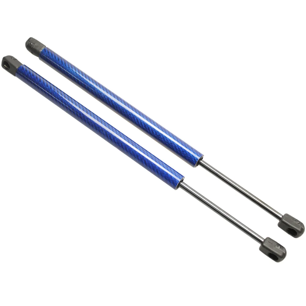 Blue carbon fiber Для Nissan Sentra хэтчбек 1988-1991 Honda Civic авто задний люк Liftgate Boot газ заряженные стойки подъем поддержка 24,96 дюймов - Цвет: Blue carbon fiber