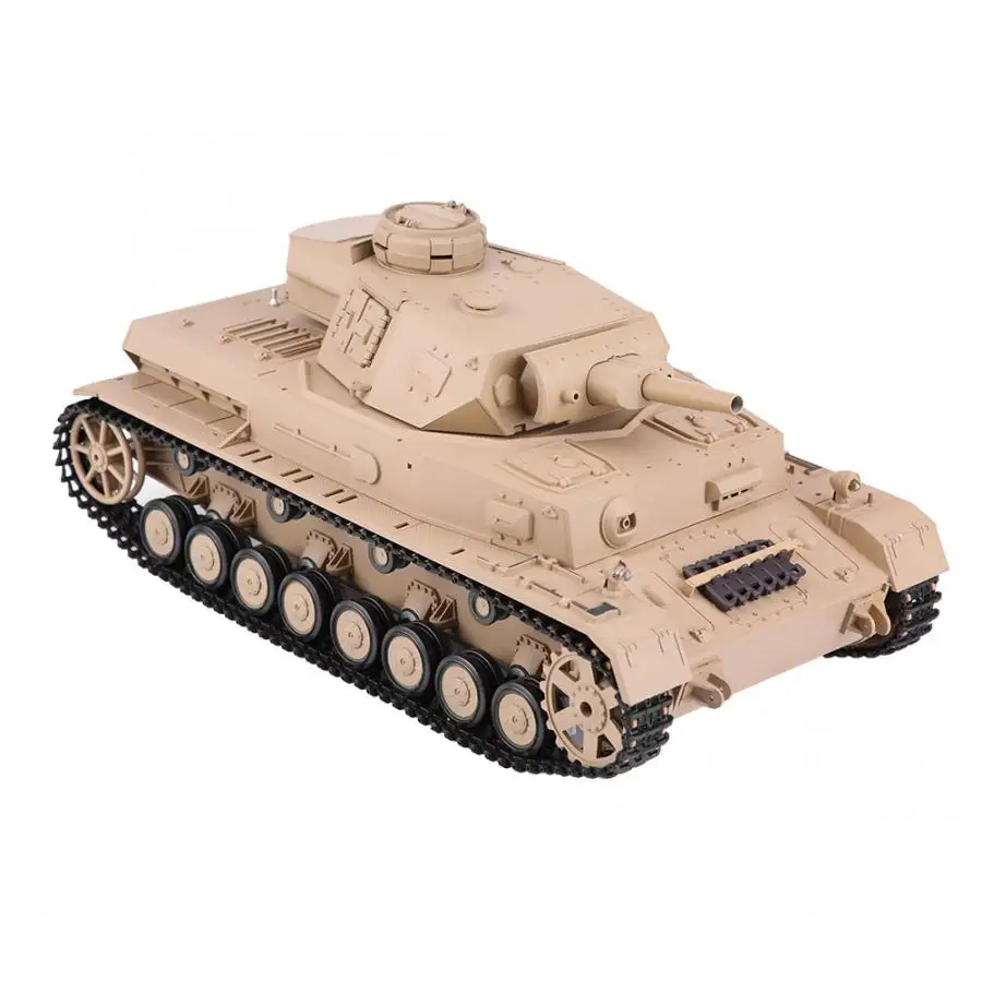 Heng Long 3858-1 2,4 GHz 1/16 Масштаб rc Танк моделирование дистанционного управления Танк модель PANZER-IV rc Танк с вращением на 320 градусов