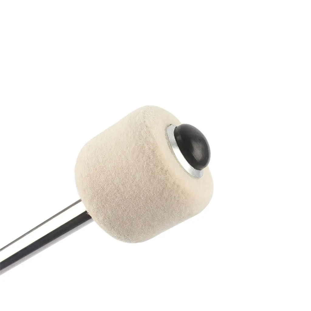 

White Innovative Drum Mallet Drum Stick Musical Instrument Parts Accessories