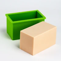 small silicone soap mold handmade rectangle loaf mould
