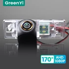 GreenYi 170  HD 1080P Автомобильная камера заднего вида для Peugeot 407406 coupe 106 1007307308607806807 Ночное видение, обратный ход, 4-контактный разъем для парковки автомобиля AHD
