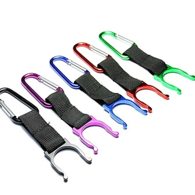 Открытый Портативный напиток бутылка висячая пряжка горный путешествия рюкзак