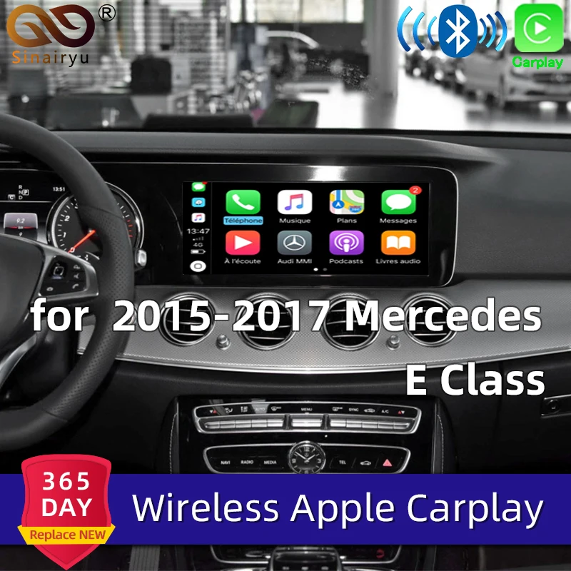 Sinairyu Aftermarket беспроводная Apple CarPlay модифицированная для Mercedes E - Цена: 29 889,13 руб.
