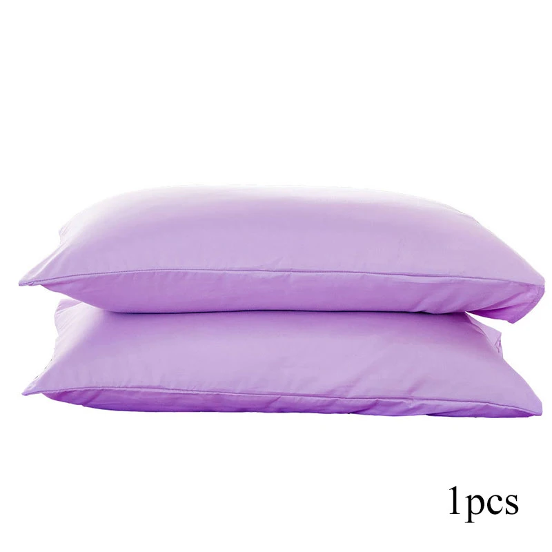 

solid color Pillow case elegent Pillow Slip-over Classic Pillowslip Polyester Luxury pillowcases 45X75cm Pillow Cover Bedroom