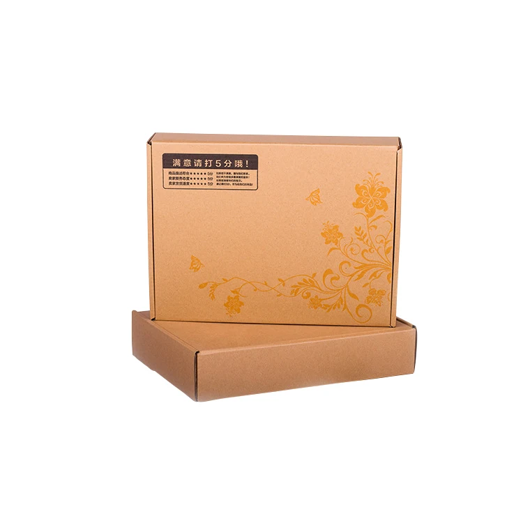 Wholesale custom size printing logo cardboard clothing packaging corrugated shipping paper box | Дом и сад