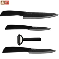 original xiaomi mijia huohou kitchen knife mijia nano ceramic knives cook set 4 6 8 inch furnace thinner for smart family life