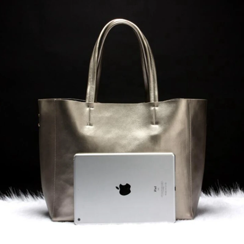 

Bag Women's Genuine Leather Handbags Big Shoulder Bags Handbag High Quality Large Ladies Hand Bag sac main femme bolsas feminina