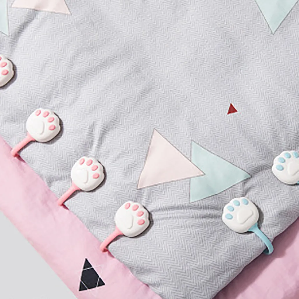 2020 органайзер для макияжа милый коготь самоблокирующийся животный лист