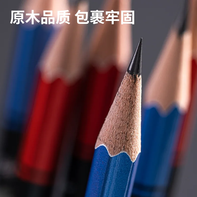 48 Pcs Naruto Pencils Deli Pen Cartoon Anime Pencil 2B/HB Kawaii School Supplies Cute Stationery Wholesale Prize Gift for Kids | Канцтовары