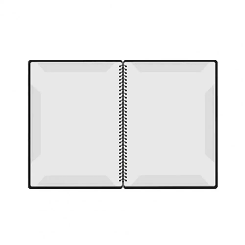 

A4 Music Binder 2-Sided Spread Anti-reflective 20 Pages Sheet Music Storage Folder for Musician