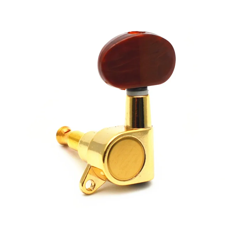 gold versiegelt getriebe links und rechts elektrische akustische gitarre tuning pegs guitar tuner mechaniken kaffee große halbkreis taste free gl