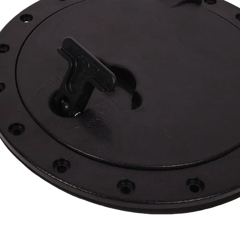 АБС пластик круглый люк для лодки палубная пластина крышка люка сумка 10 дюймов