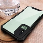 Сверхмощный прозрачный акриловый Мягкий Бампер противоударный чехол для Realme Realmi Realmy Kingdom Relme Narzo 50a 50i 50 a защитный чехол