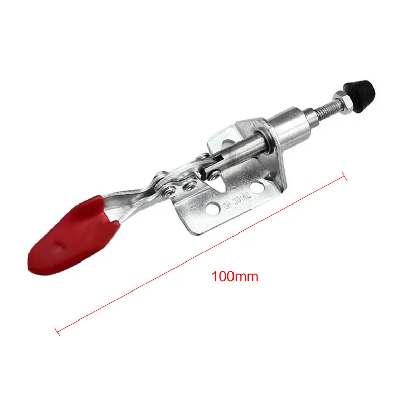 Вертикальный зажим для деревообработки угловой с пластиковой крышкой из ПВХ GH-301A