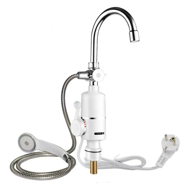 

KBAYBO 3000W Electric Water Heater Instant Tankless Water Heater Hot and cold water tap under let Kitchen sink Water Heating