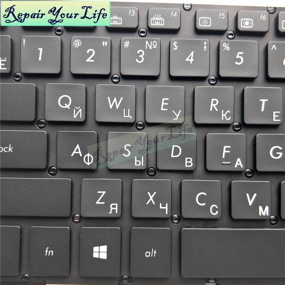 laptop keyboard For Asus VivoBook X580VD N580V X580 N580 Russian standard RU with backlit 0KNB0-5600RU00 ASM17B1 | Компьютеры и офис