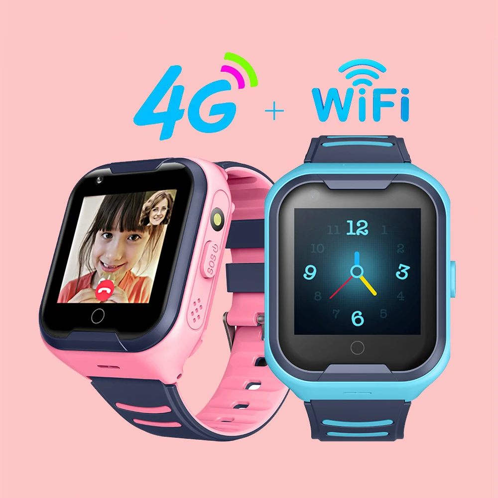 

2021 Kids Smart Watch SOS Anti-lost Baby 4G SIM Card GPS WIFI Call Location LBS Tracking Smartwatch kid smart watch children