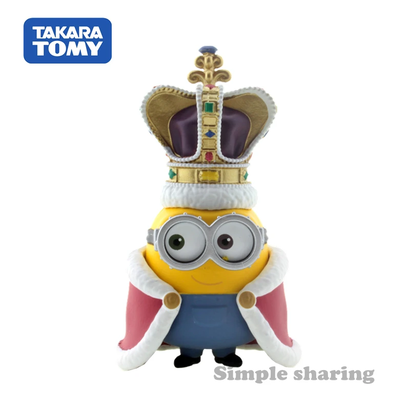 Takara Tomy tomica Миньоны король Боб сплав модель комплект Гадкий я Аниме Фигурка