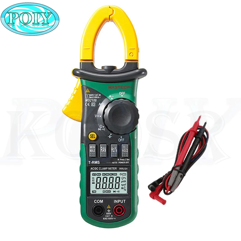 Цифровой Мультиметр MASTECH MS2108 с автоматическим выбором диапазона Электрический