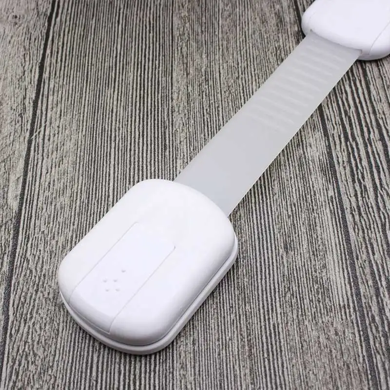 

Child Safety Locks Strong Adhesive Child Locks For Cabinets Refrigerator Washing Machine Adjustable Length Lock System For Home