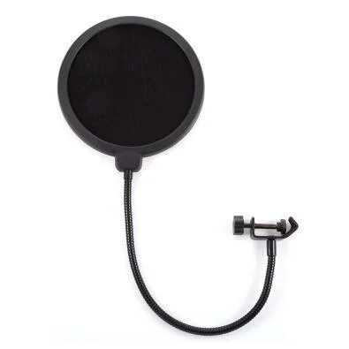 Прочный двухслойный экран с защитой от ветра для студии записи звука микрофон