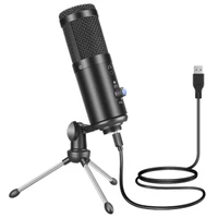 f1 microphone usb condenser microphones for laptop mac computer recording studio streaming gaming karaoke youtube videos