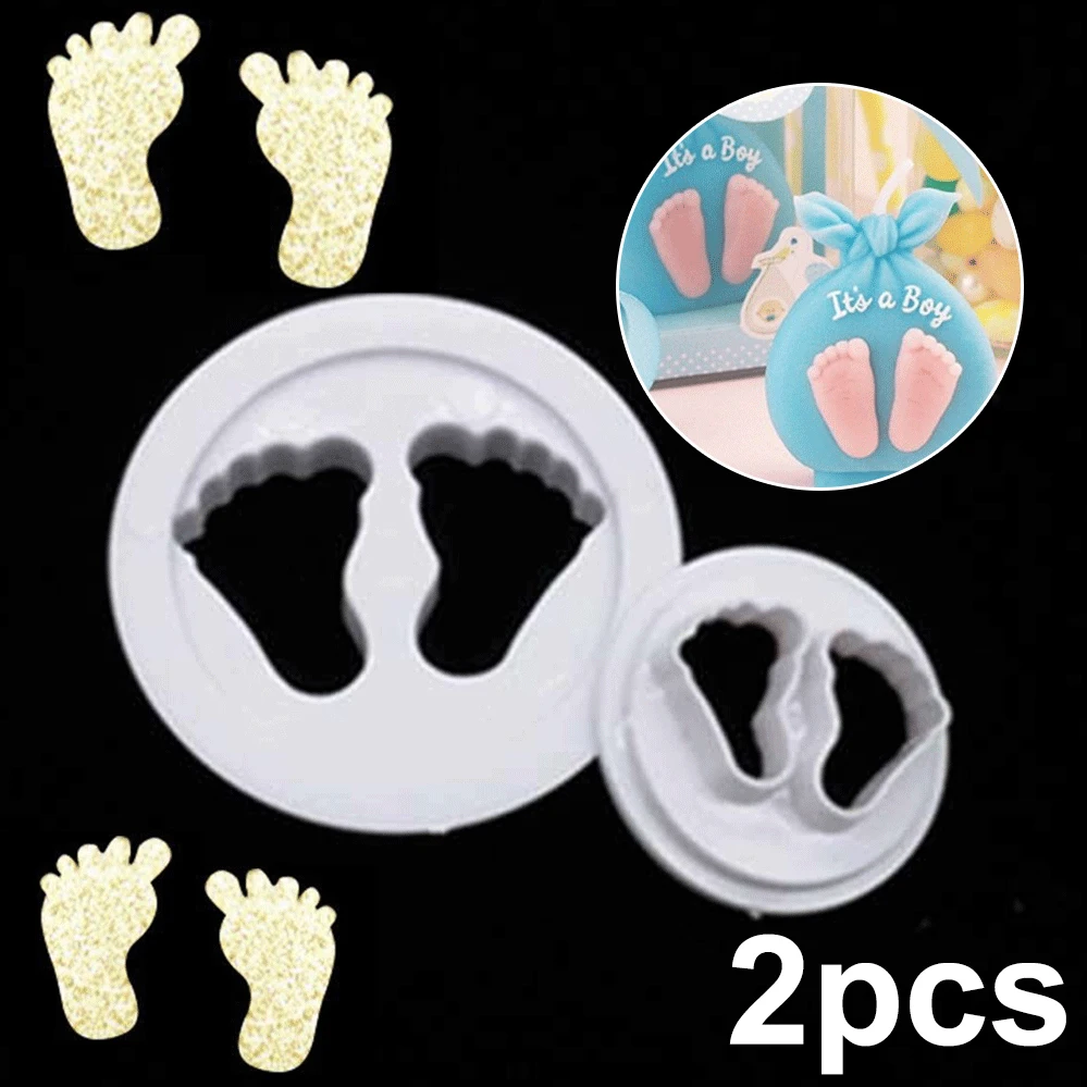 2 шт./компл. милый ребенок средства ухода за кожей стоп пресс форма белый Еда Класс