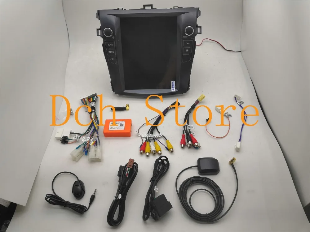 10,4 ''вертикальный экран Tesla стиль Android 8,1 автомобильный DVD gps для Toyota Corolla 2006 2007 2008 2009 2010 2011 2012 2013 ips радио